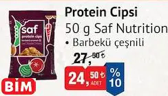 SAF NUTRİTİON PROTEİN BARBEKÜ ÇEŞNİLİ CİPSİ 50 G SAF NUTRİTİON PROTEİN BARBEKÜ ÇEŞNİLİ CİPSİ 50 G